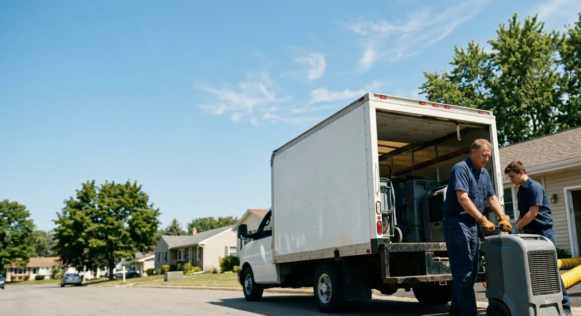 Water Damage Cleanup in Palos Hills, IL near me